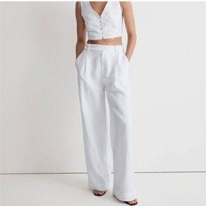 Madewell Harlow Linen Trousers